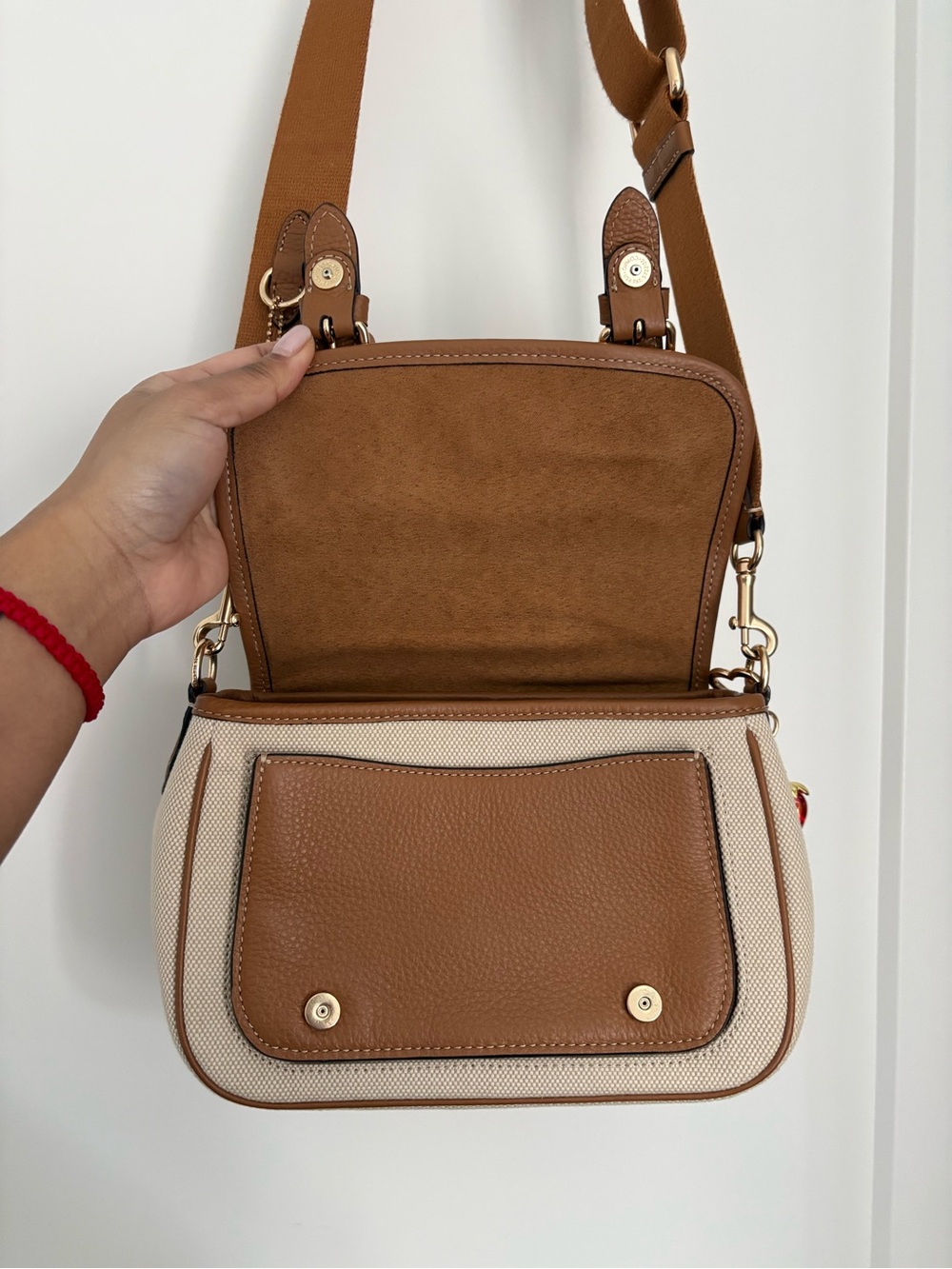 Coach Crossbody Bag and Strawberry Zip Card Case - Picture 7 of 14